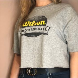 Wilson Pro Baseball CROPPED T-Shirt